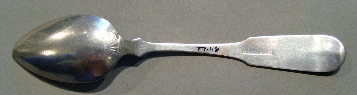 1998.0004.386 Silver Spoon underside