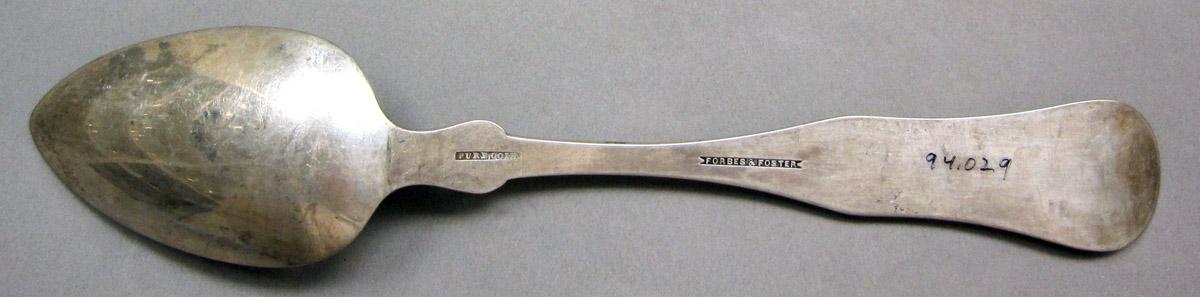 1998.0004.3871 Silver Spoon underside