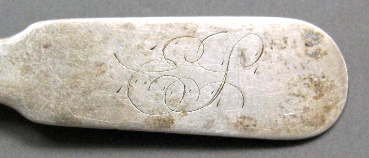 1998.0004.3872 Silver Spoon engraving