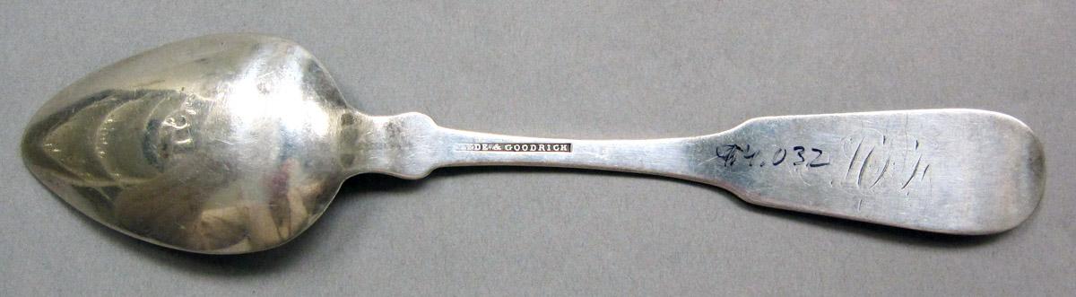 1998.0004.3874 Silver Spoon underside