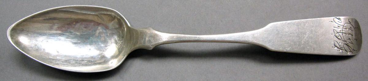 1998.0004.3878 Silver Spoon upper surface