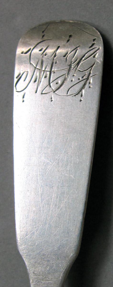 1998.0004.3878 Silver Spoon engraving