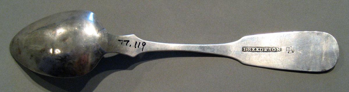 1998.0004.387 Silver Spoon underside