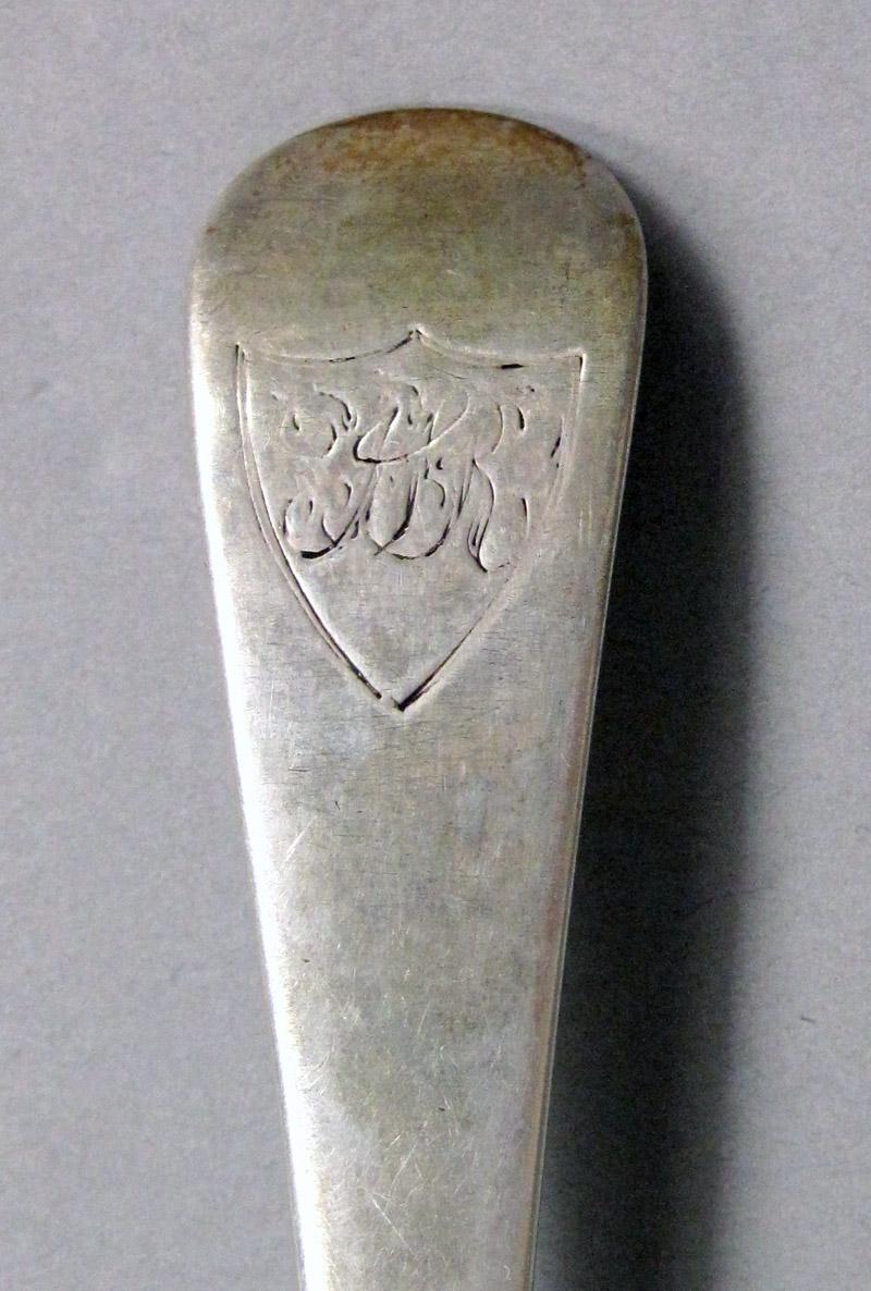 1998.0004.3887 Silver Spoon engraving