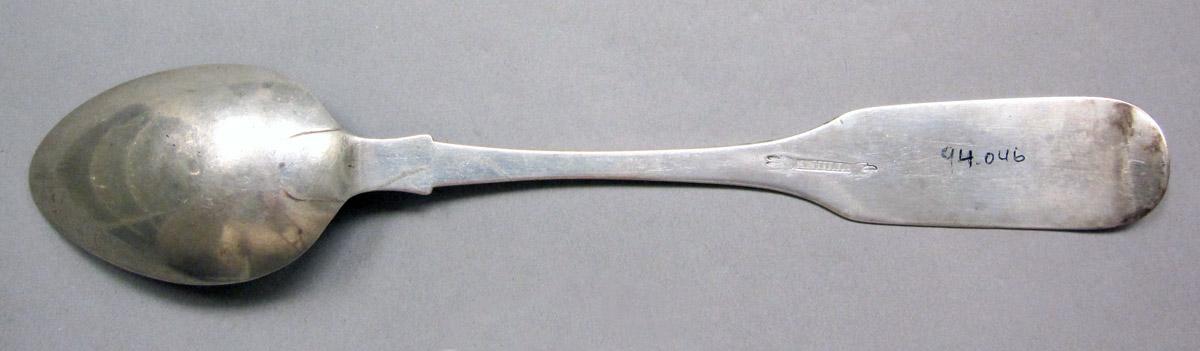 1998.0004.3888 Silver Spoon underside