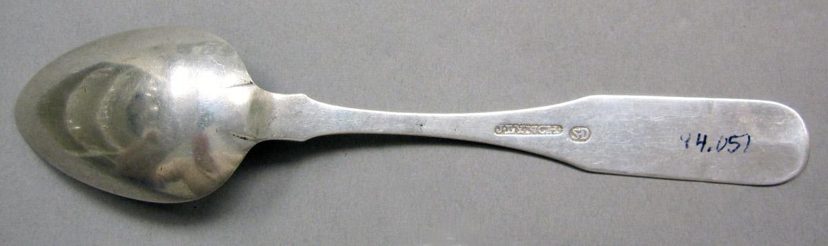 1998.0004.3893 Silver Spoon underside