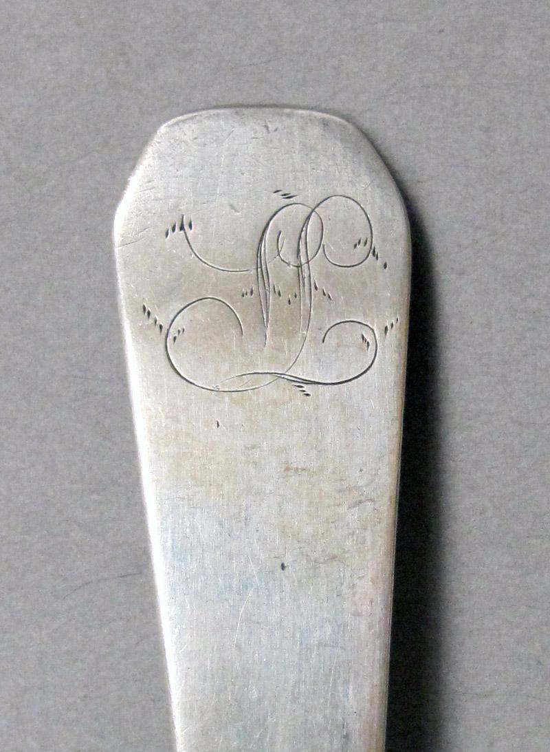 1998.0004.3894 Silver Spoon engraving