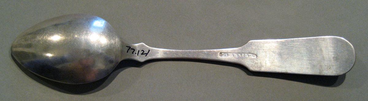1998.0004.389 Silver Spoon underside