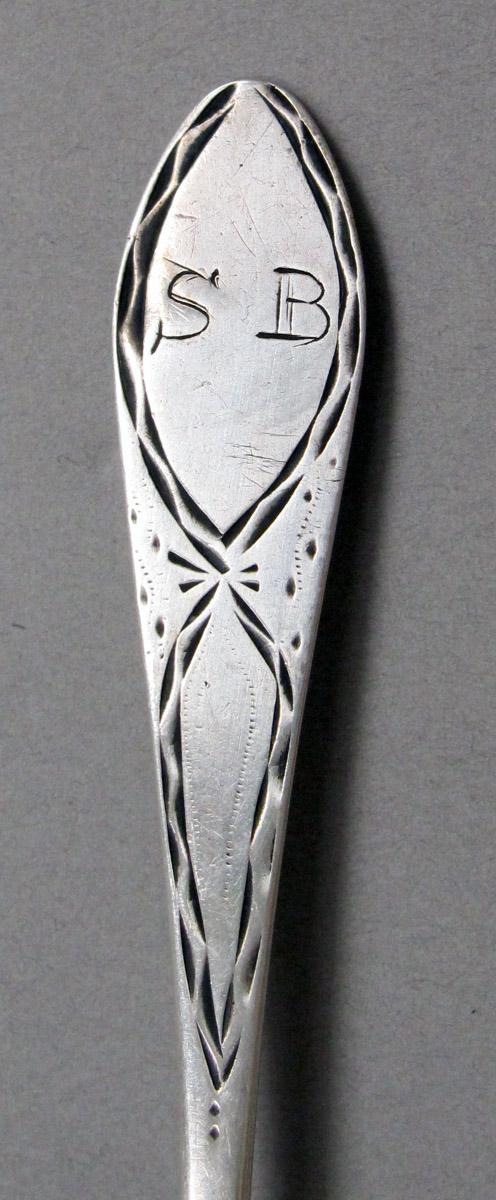 1998.0004.3906 Silver Spoon engraving