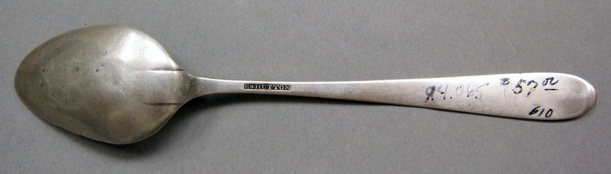 1998.0004.3907 Silver Spoon underside