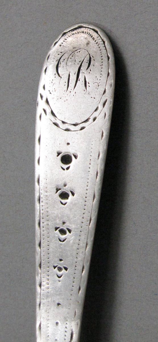 1998.0004.3907 Silver Spoon engraving