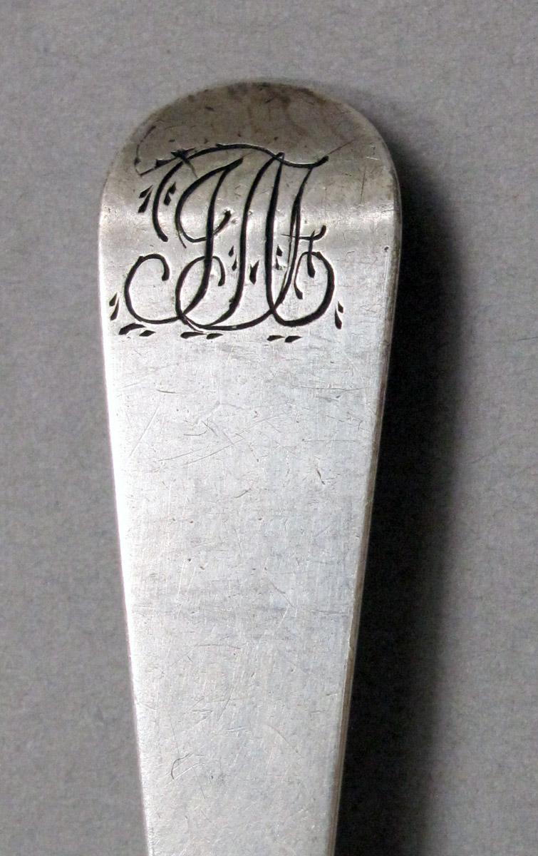1998.0004.3908 Silver Spoon engraving