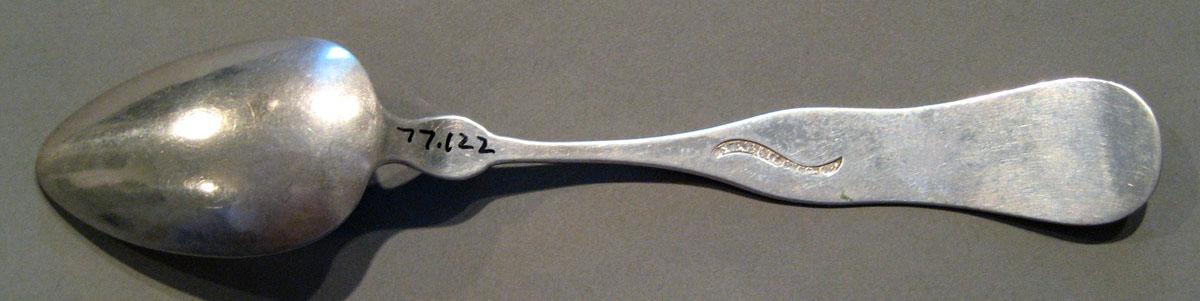 1998.0004.390 Silver Spoon underside