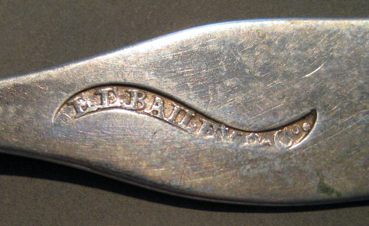 1998.0004.390 Silver Spoon mark