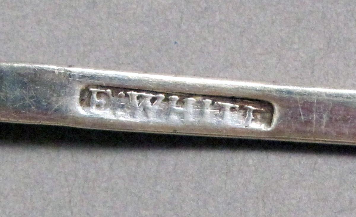 1998.0004.3910 Silver Spoon mark
