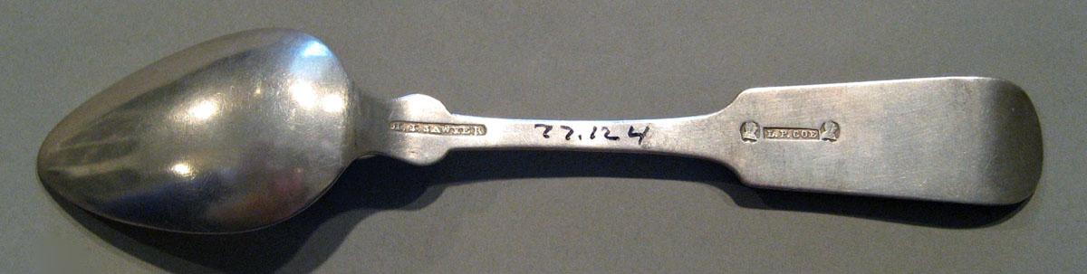 1998.0004.392 Silver Spoon underside