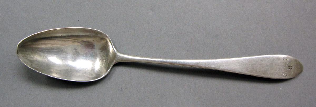 1998.0004.3930.002 Silver spoon upper surface