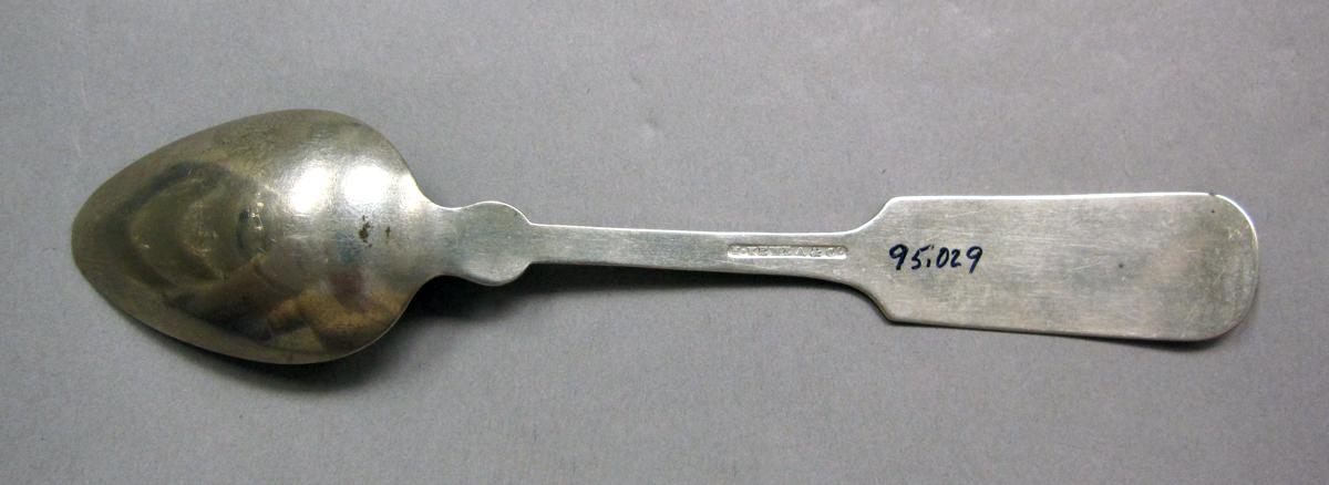 1998.0004.3942 Silver spoon underside
