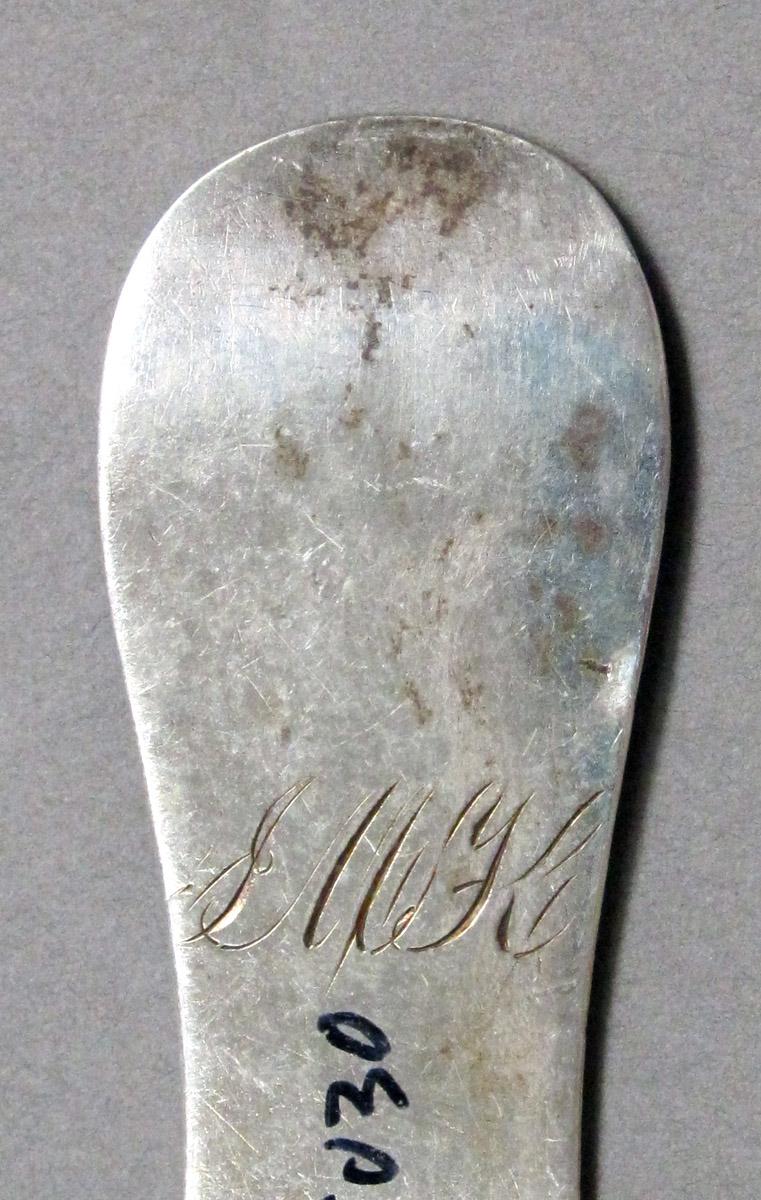 1998.0004.3943 Silver Spoon engraving