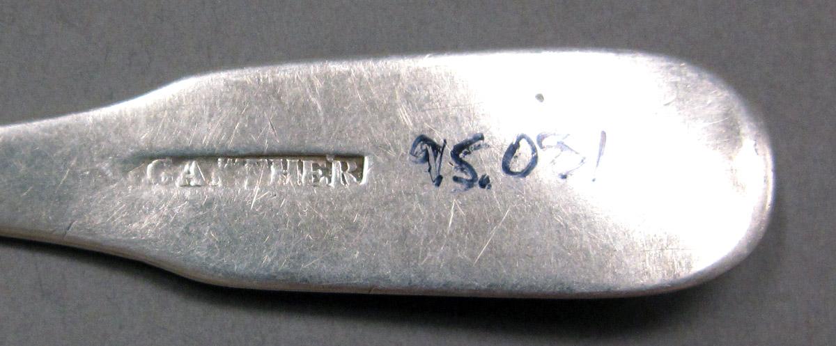 1998.0004.3944 Silver Spoon mark