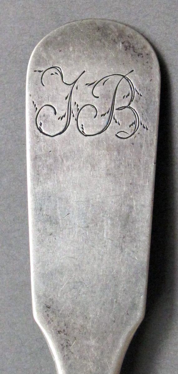 1998.0004.3945 Silver Spoon engraving