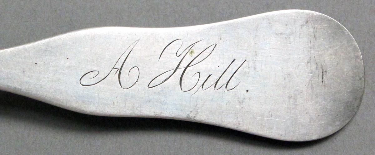 1998.0004.3954 Silver Spoon engraving