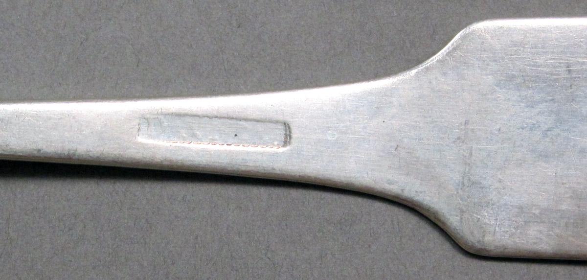 1998.0004.3955 Silver Spoon mark