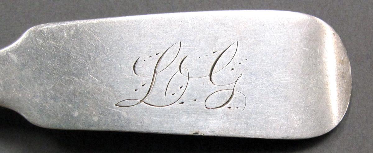 1998.0004.3957.001 Silver Spoon engraving