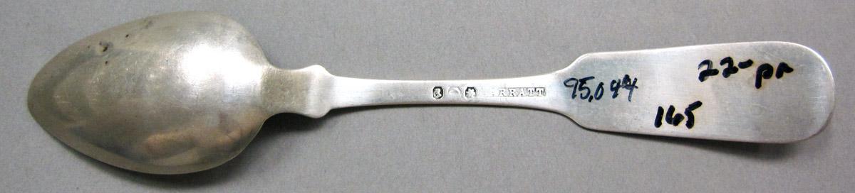 1998.0004.3957.002 Silver Spoon underside