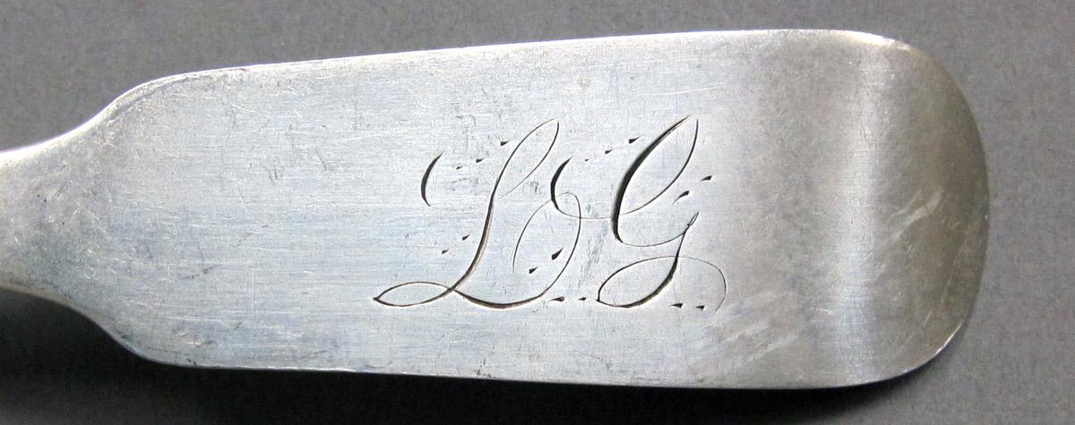 1998.0004.3957.002 Silver Spoon engraving