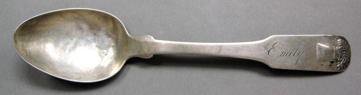 1998.0004.3960 Silver Spoon upper surface