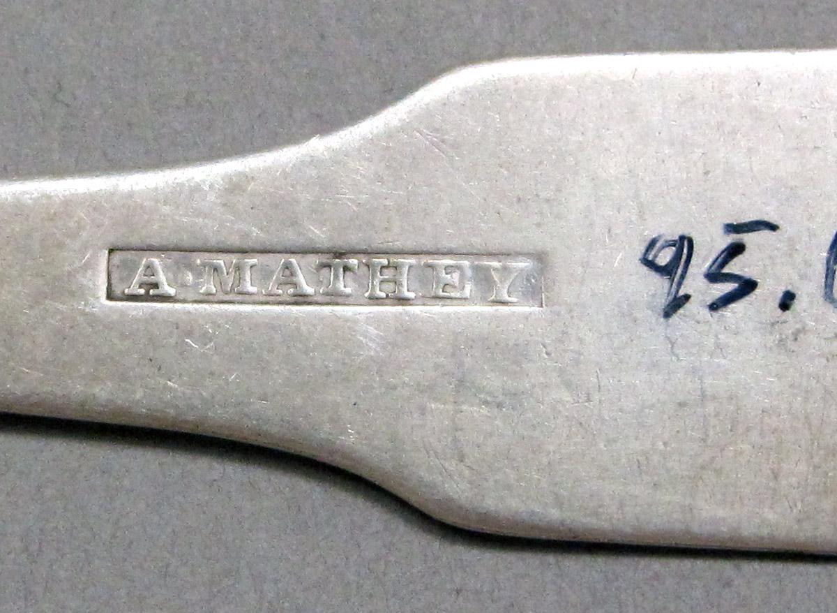 1998.0004.3960 Silver Spoon mark