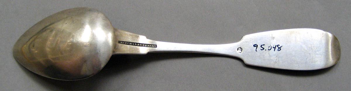 1998.0004.3961 Silver Spoon underside