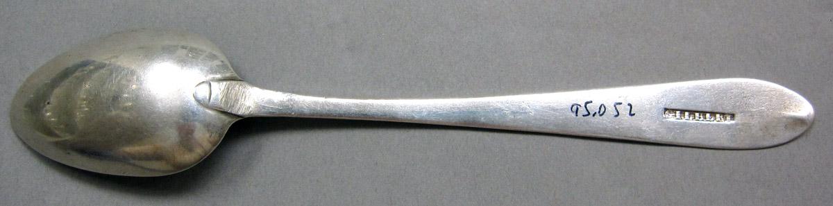 1998.0004.3965 Silver Spoon underside