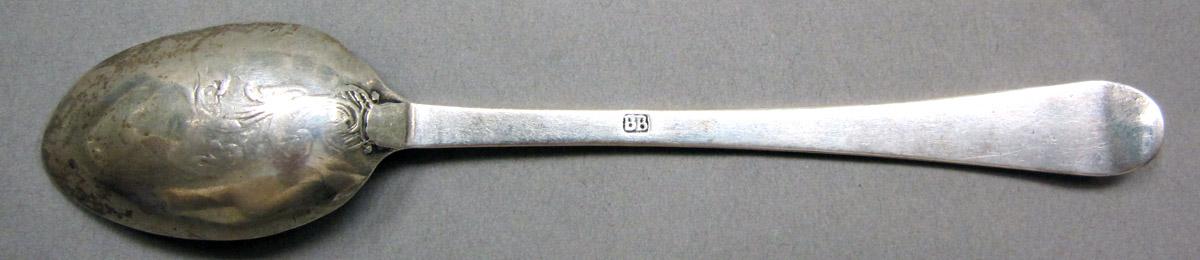 1998.0004.3966.001 Silver Spoon underside
