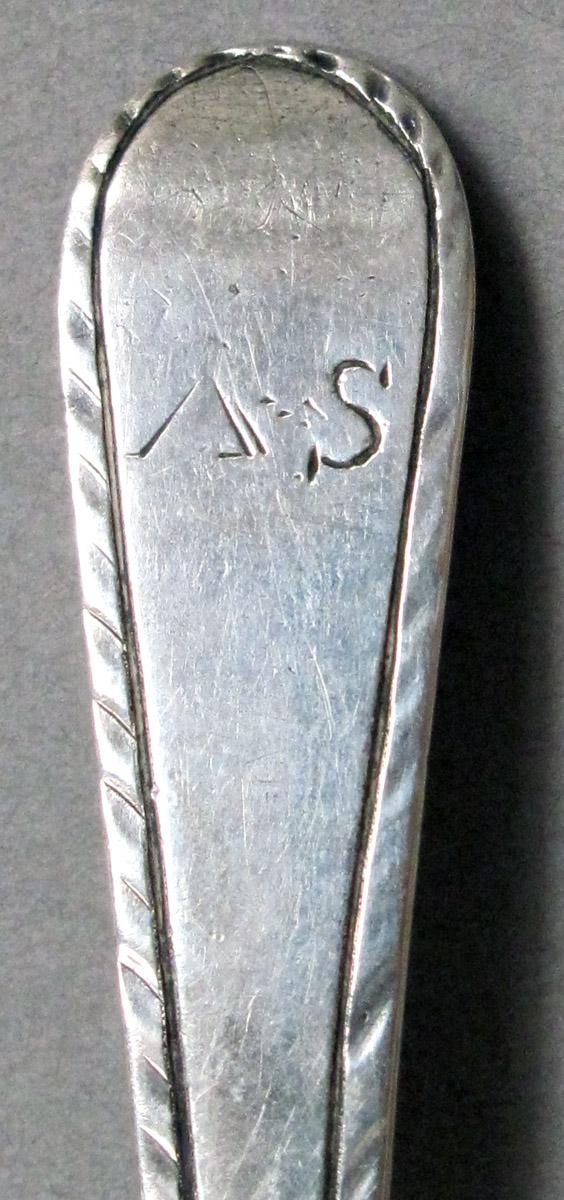 1998.0004.3966.001 Silver Spoon engraving