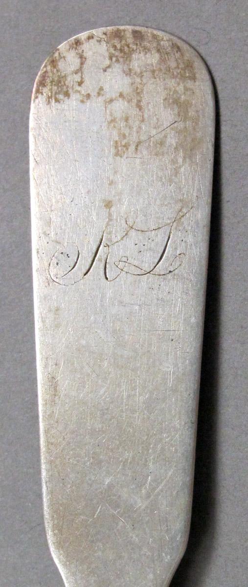 1998.0004.3967 Silver Spoon engraving
