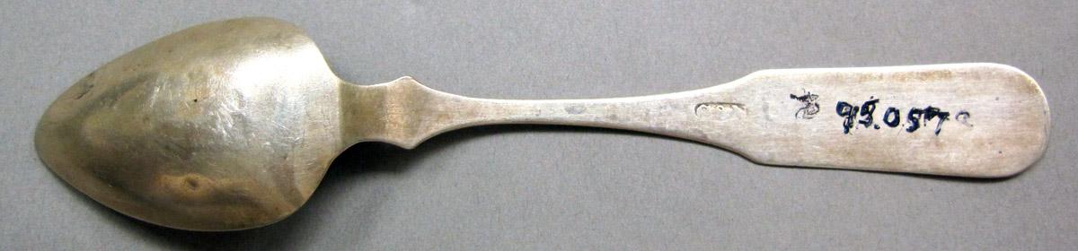 1998.0004.3969 Silver Spoon underside