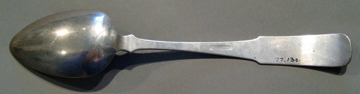 1998.0004.396 Silver Spoon underside