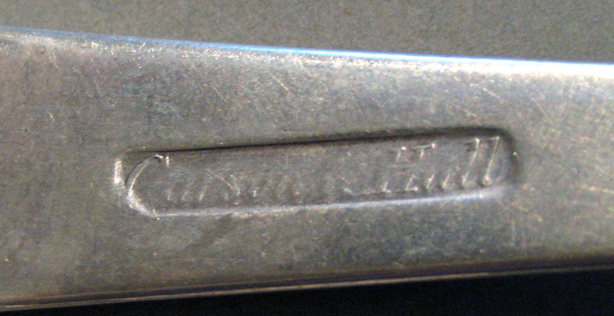 1998.0004.396 Silver Spoon mark