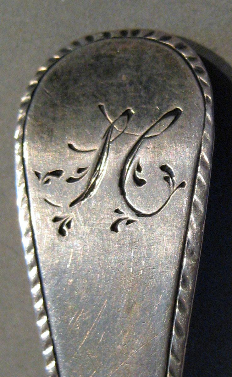 1998.0004.397.001 Silver Spoon engraving