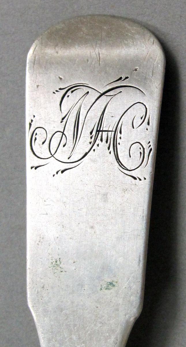 1998.0004.3971 Silver Spoon engraving