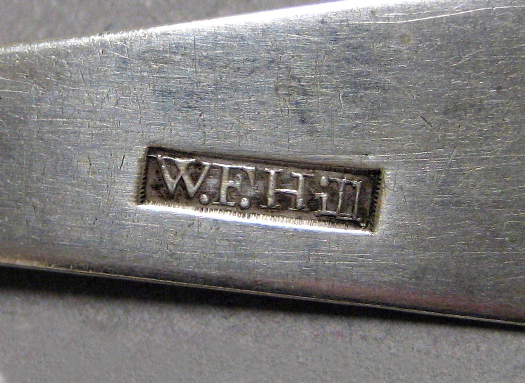 1998.0004.3988 Silver spoon mark
