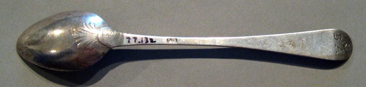 1998.0004.398 Silver Spoon underside