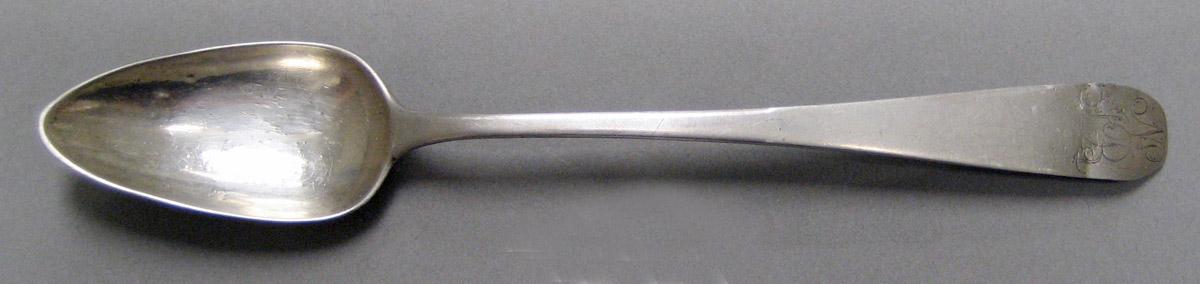 1998.0004.3999 Silver Spoon upper surface