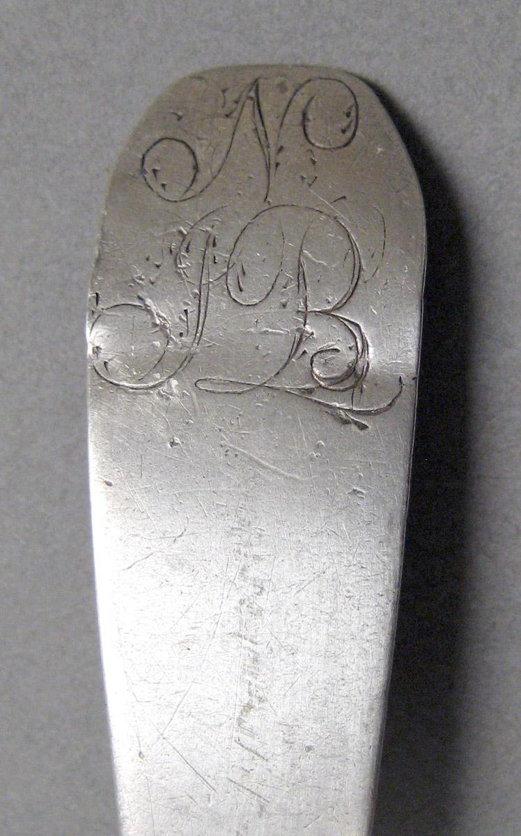 1998.0004.3999 Silver Spoon engraving