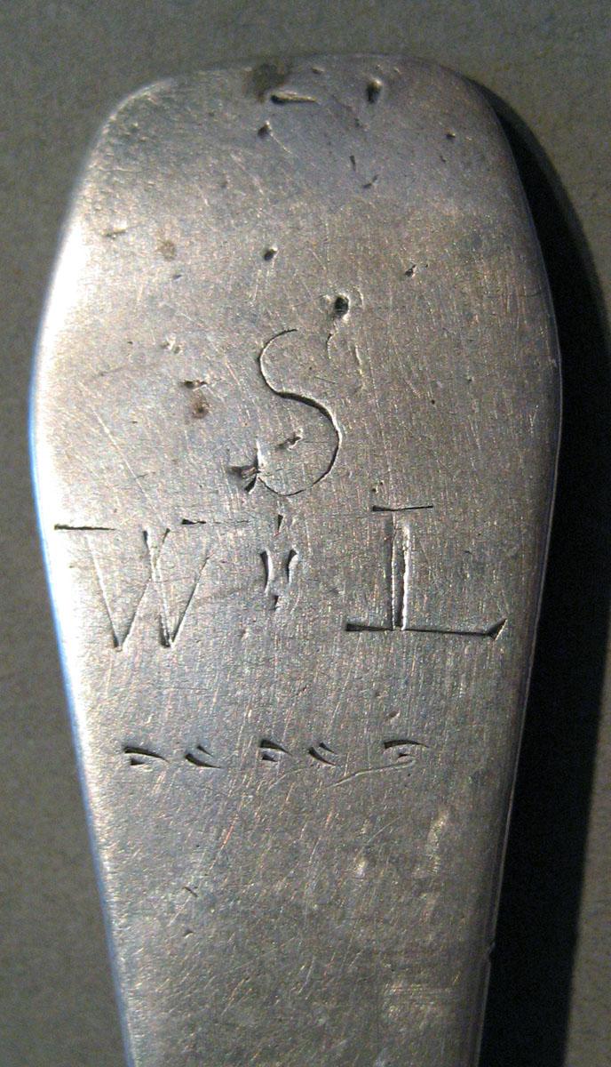 1998.0004.399 Silver Spoon engraving