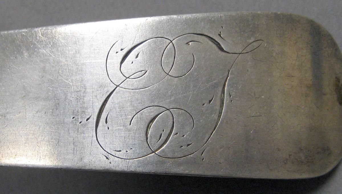 1998.0004.4002 Silver Spoon engraving