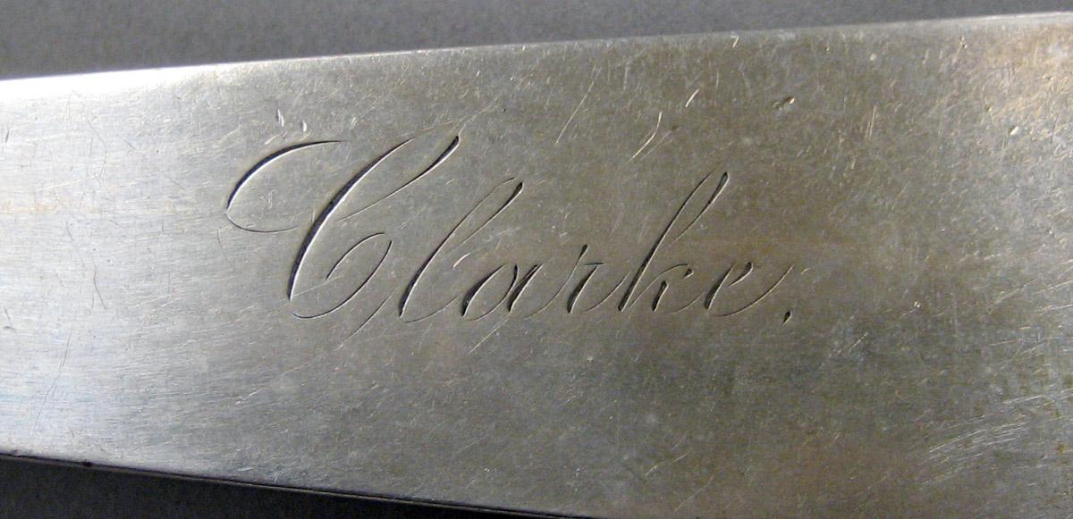 1998.0004.4003 Silver Spoon engraving
