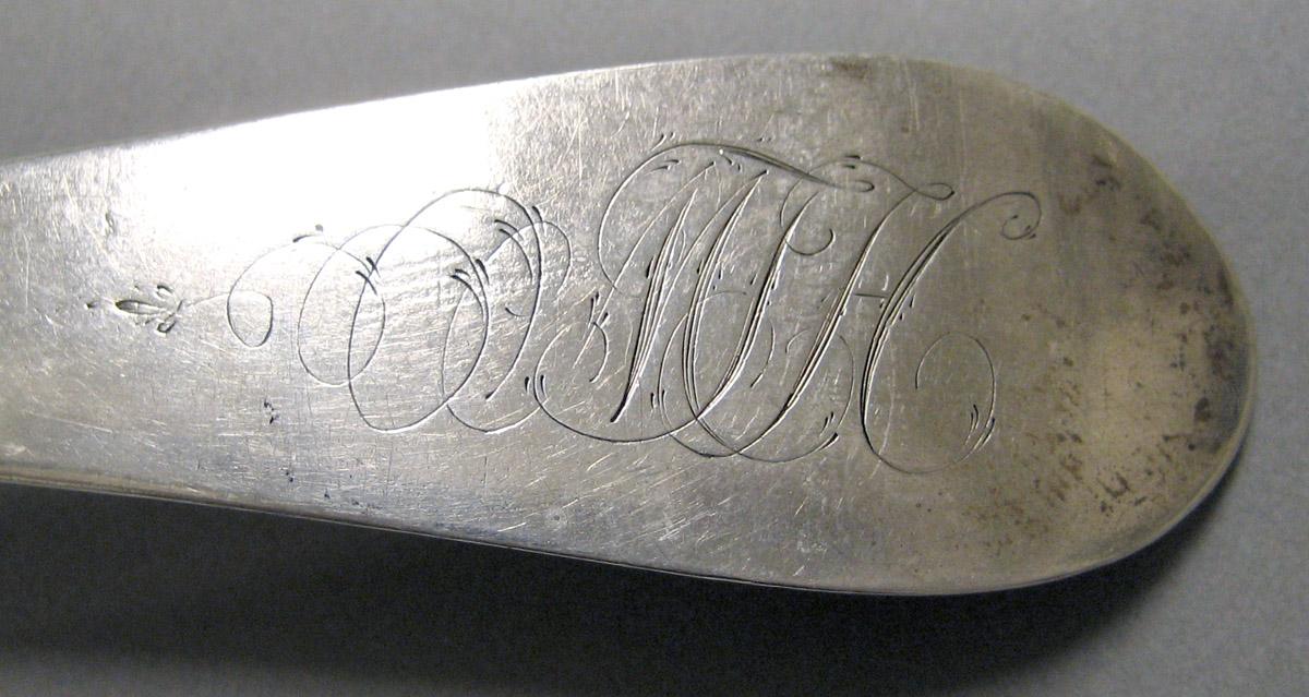 1998.0004.4005 Silver Spoon engraving